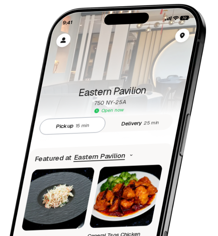 Eastern Pavilion app preview
